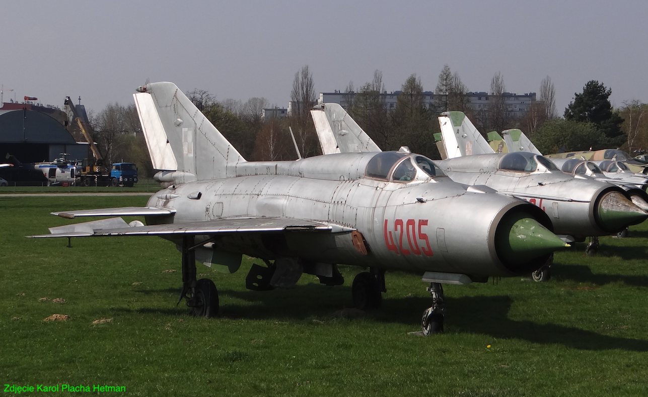 MiG-21 PFM nb 4205. 2019. Photo by Karol Placha Hetman