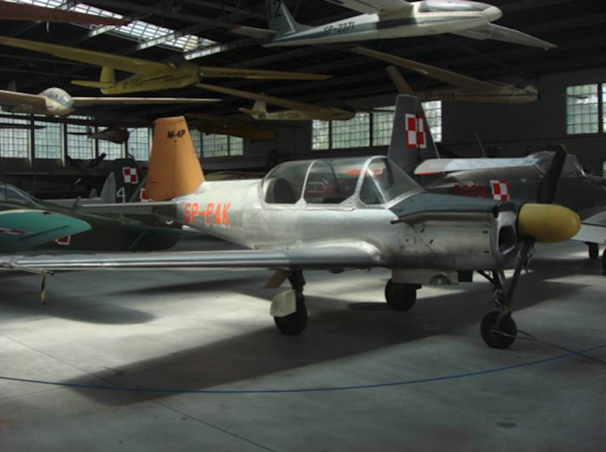 PZL M-4 Tarpan Muzeum Lotnictwa Polskiego. 2011 rok. Zdjęcie Karol Placha Hetman