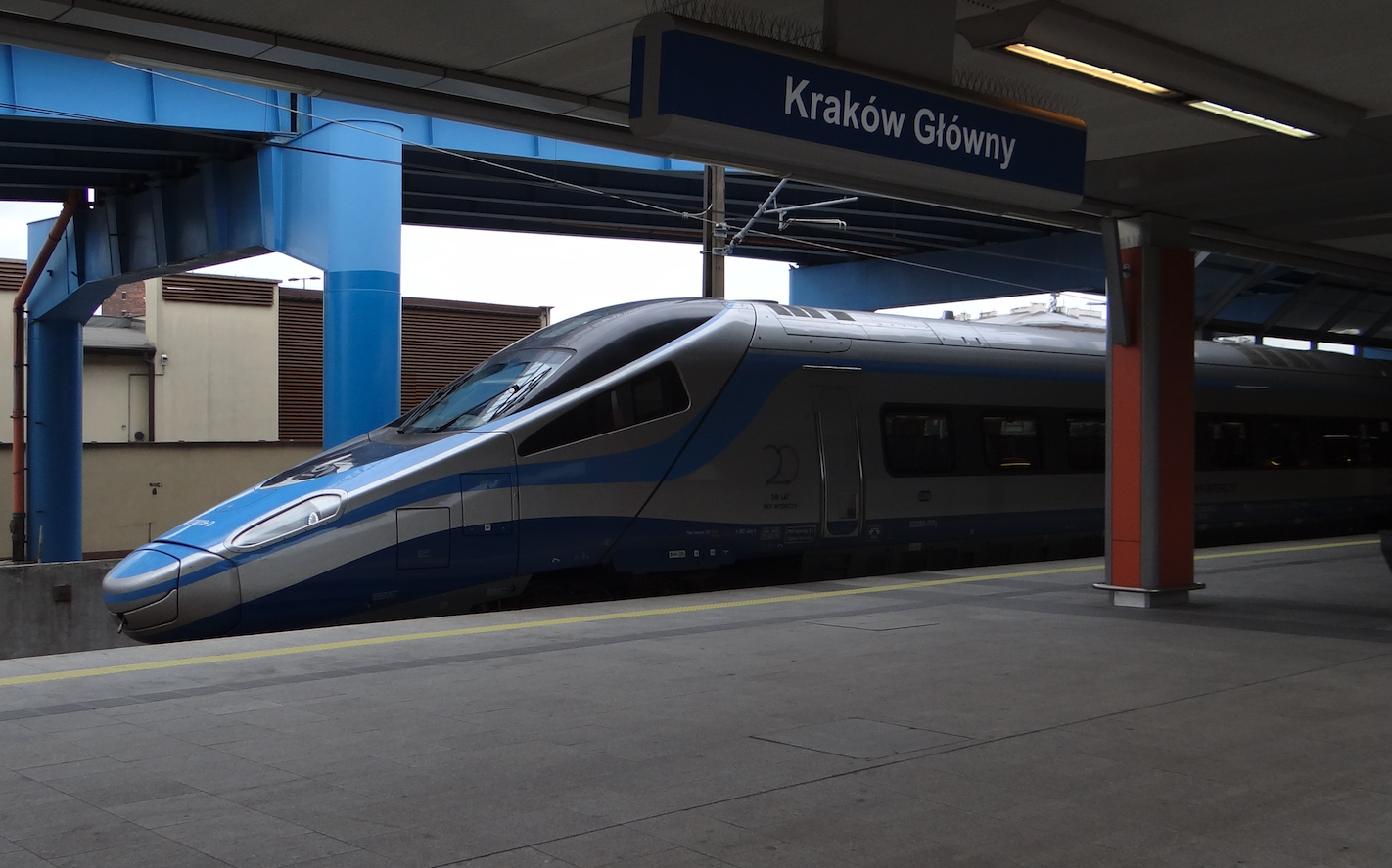 Pendolino ED250. Kraków 2021 rok. Zdjęcie Karol Placha Hetman