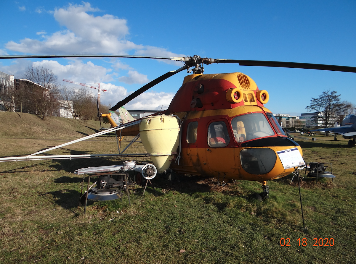 Mi-2 R z zamienną instalacją. 2020 rok. Zdjęcie Karol Placha Hetman