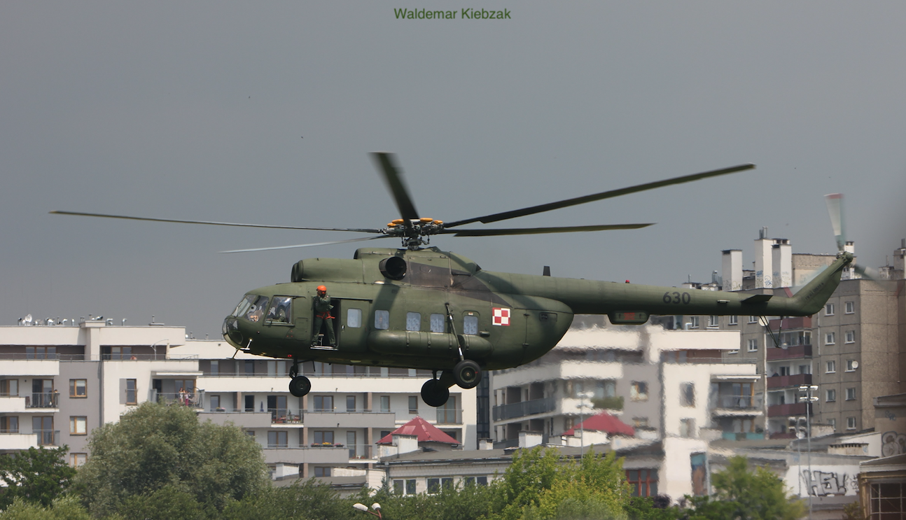 Mi-8 PS Nb 630. 2017 rok. Zdjęcie Waldemar Kiebzak