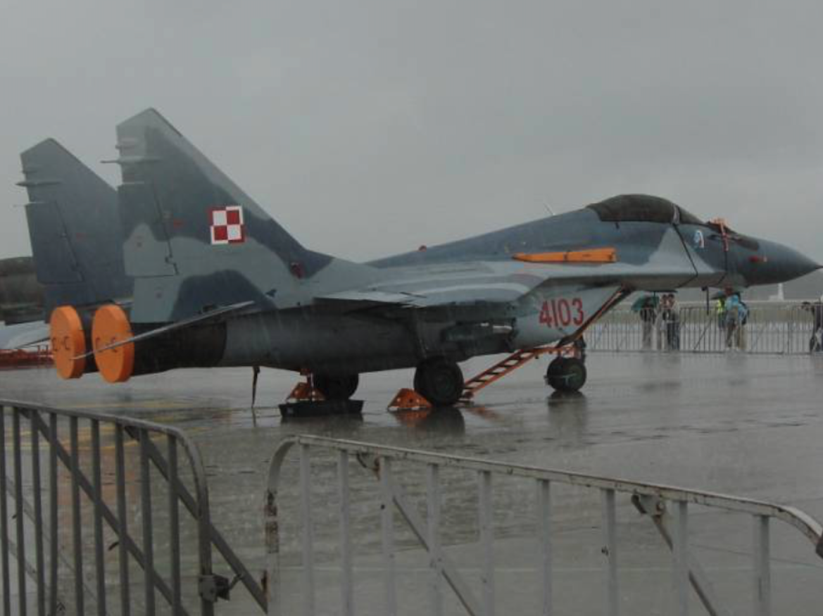 MiG-29 nb 4103. 2007 rok. Zdjęcie Karol Placha Hetman