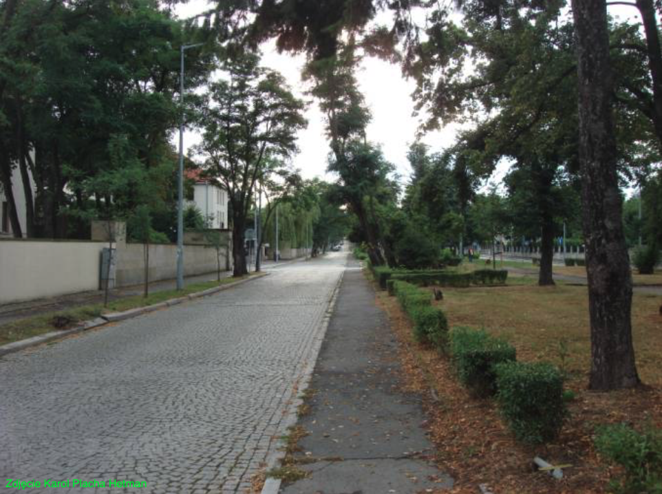 Władysław Grabski Avenue. 2010 year. Photo by Karol Placha Hetman