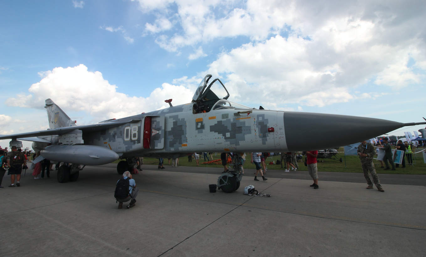 Suchoj Su-24. Babie Doły 2019 rok. Zdjęcie Waldemar Kiebzak