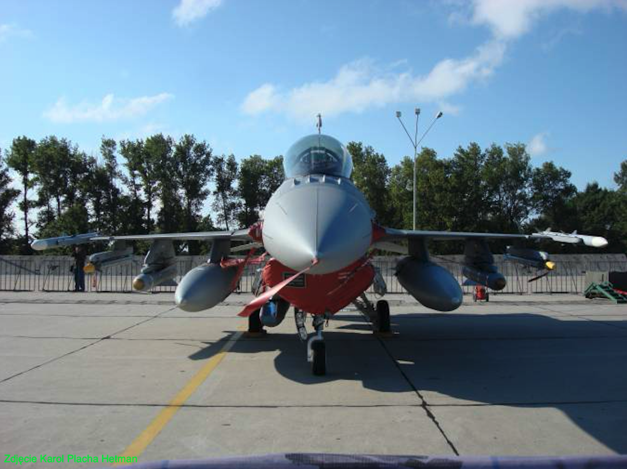 F-16 C Block 52+ nb 4061. 2008 rok. Zdjęcie Karol Placha Hetman