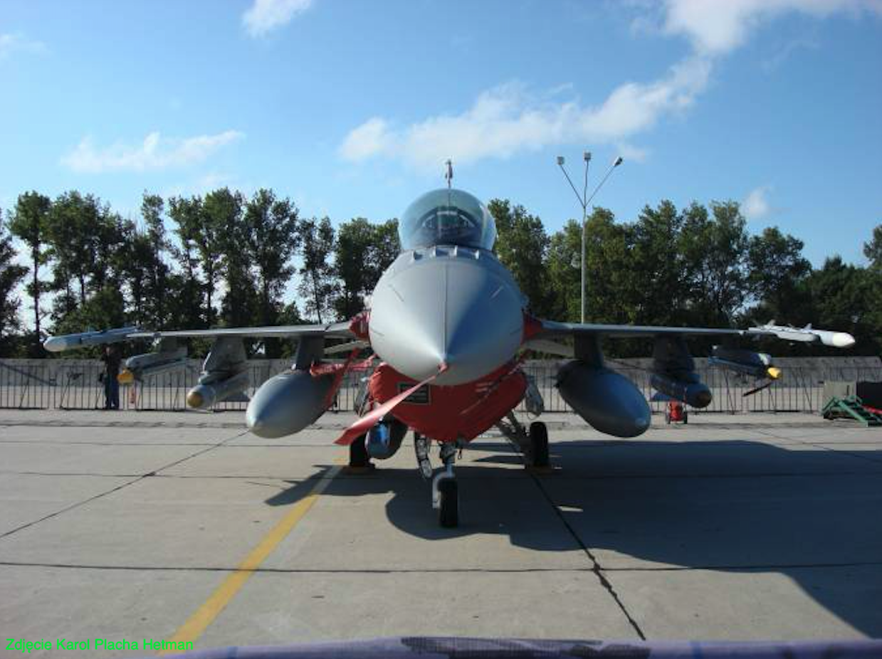 Lockheed Martin F-16 C Block 52+ nb 4061. 2008 rok. Zdjęcie Karol Placha Hetman