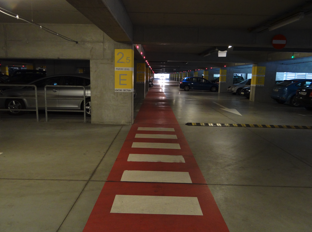 Multi-storey parking. 2011 year. Photo by Karol Placha Hetman