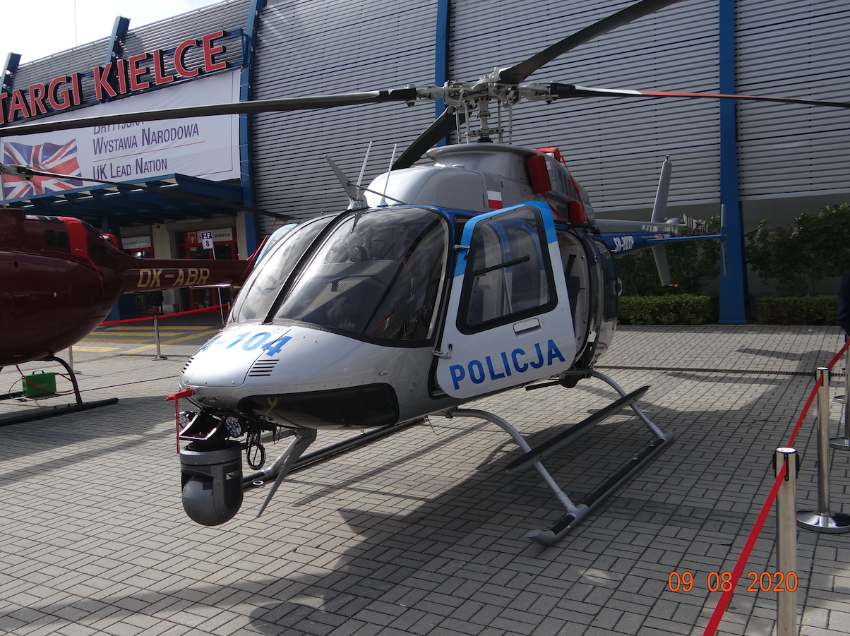 Bell 407GXi rejestracja SN-80XP, nb A-104. 2020 rok. Zdjęcie Karol Placha Hetman
