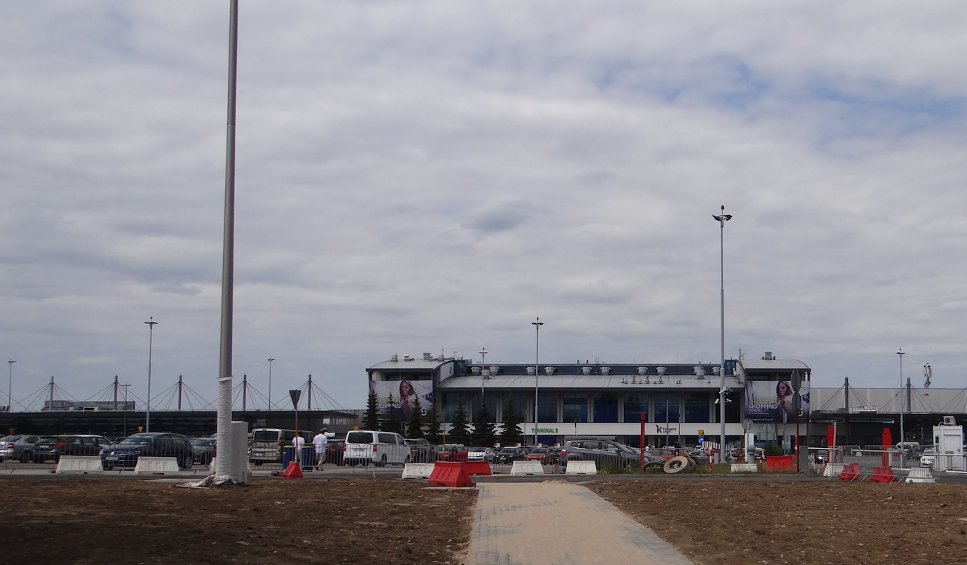 The airport Katowice Pyrzowice. 2019. Photo by Karol Placha Hetman