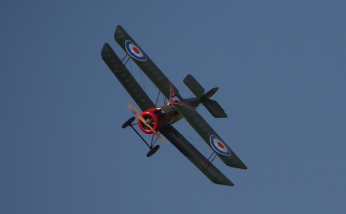 Sopwith 1 1/2 Strutter. Pterodactyl Flight. 2017 rok. Zdjęcie Karol Placha Hetman