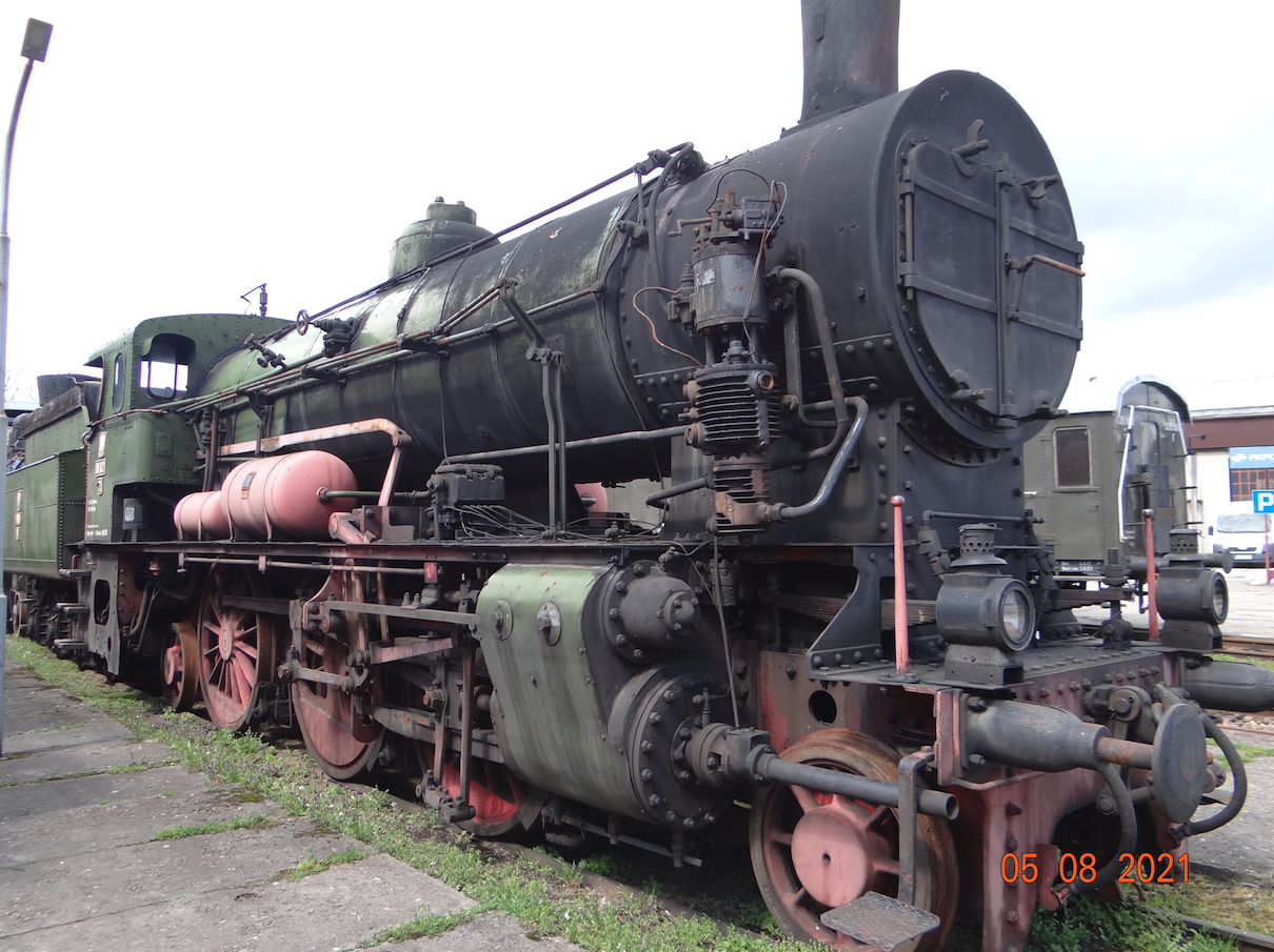 Ol12-7 steam locomotive. 2021. Photo by Karol Placha Hetman