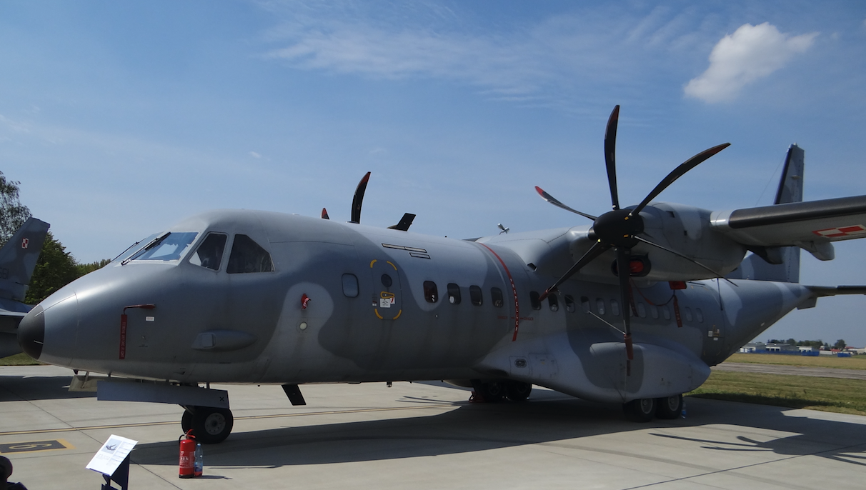 C-295 M nb 027. 2017 rok. Zdjęcie Karol Placha Hetman