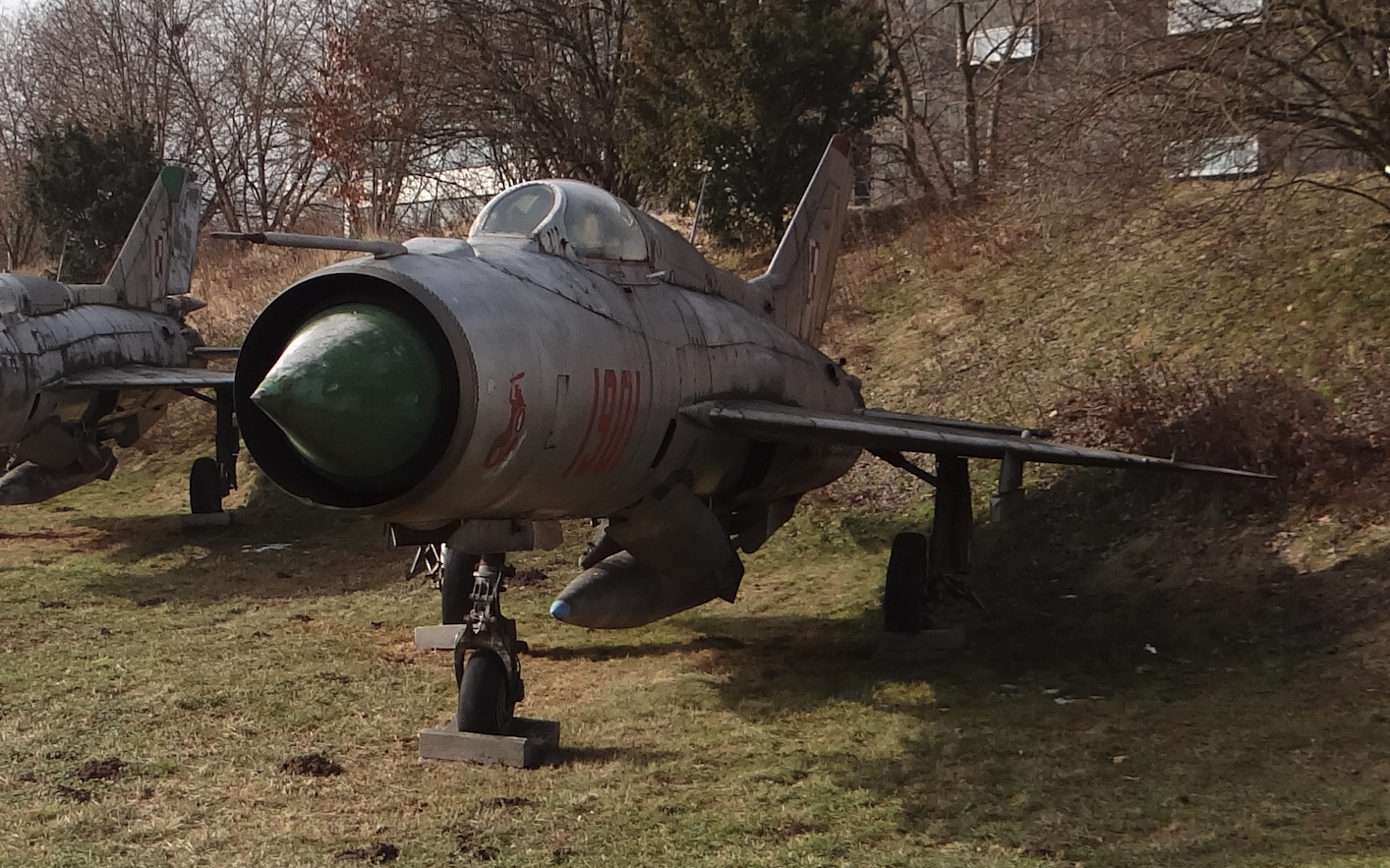 MiG-21 PF nb 1901. Kraków 2021 rok. Zdjęcie Karol Placha Hetman