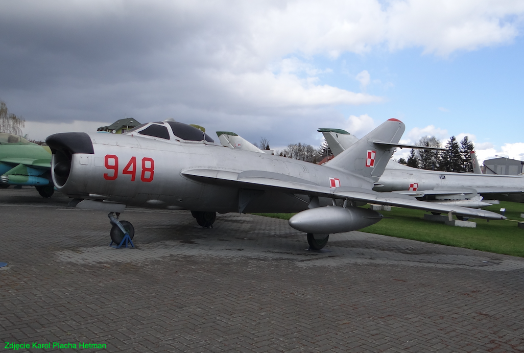 MiG-17 PF nb 948. 2012 rok. Zdjęcie Karol Placha Hetman