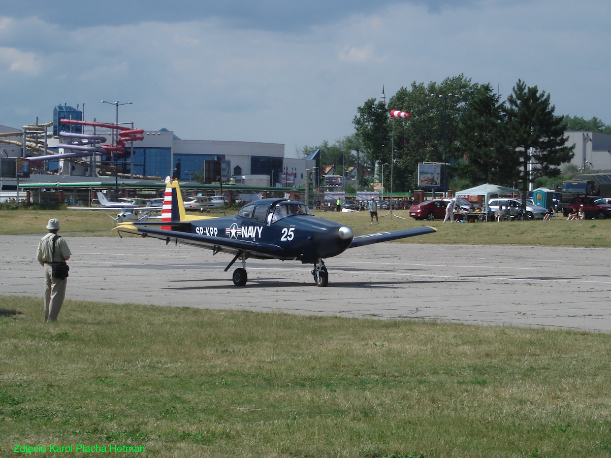 Ryan Navion A rejestracja SP-KPP. 2008 rok. Zdjęcie Karol Placha Hetman