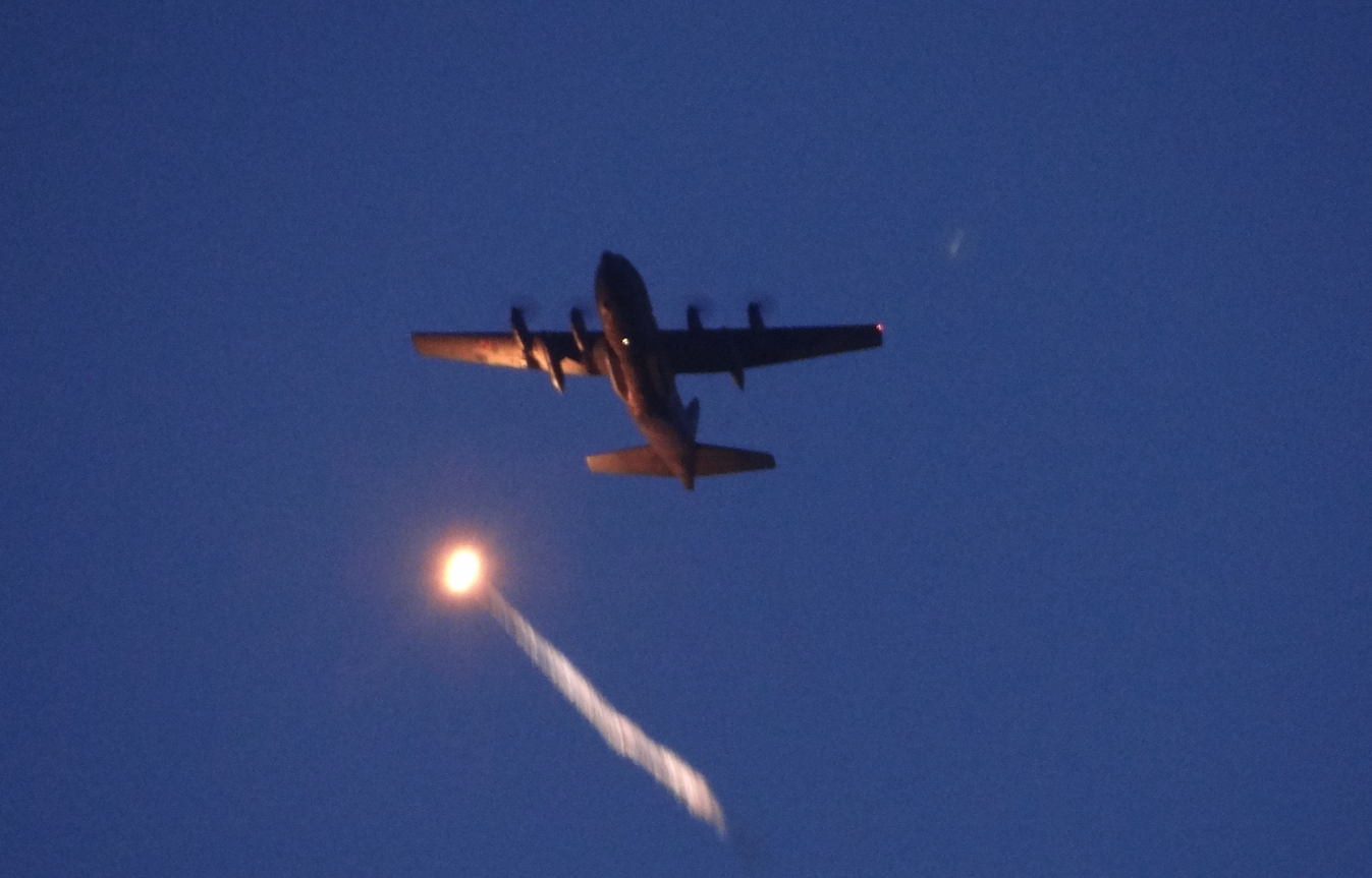 Lockheed C-130 Hercules. 2021. Photo by Karol Placha Hetman