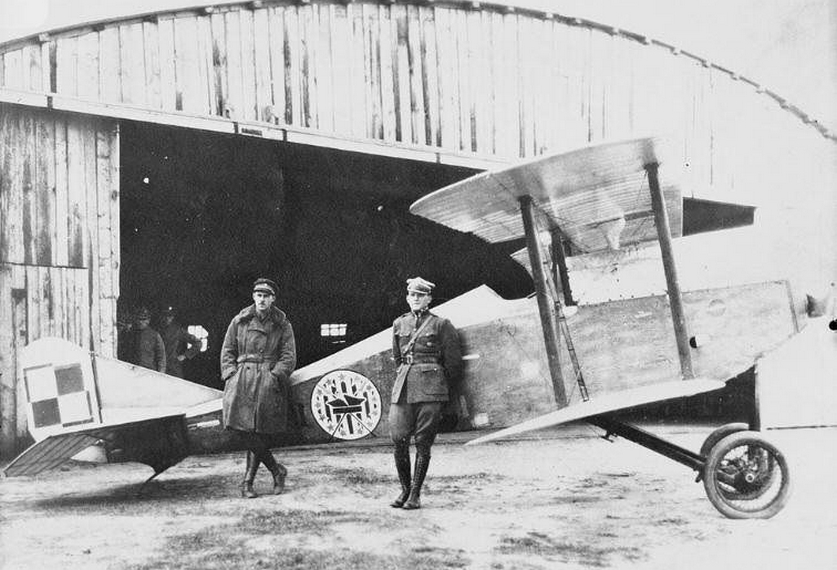 Ansaldo A-1 Balilla in the Kościuszko Squadron. 1920. Photo of LAC