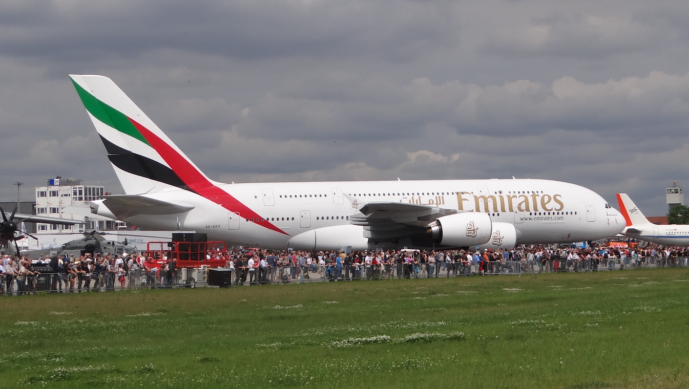 Airbus A.380. 2014 year. Photo by Karol Placha Hetman