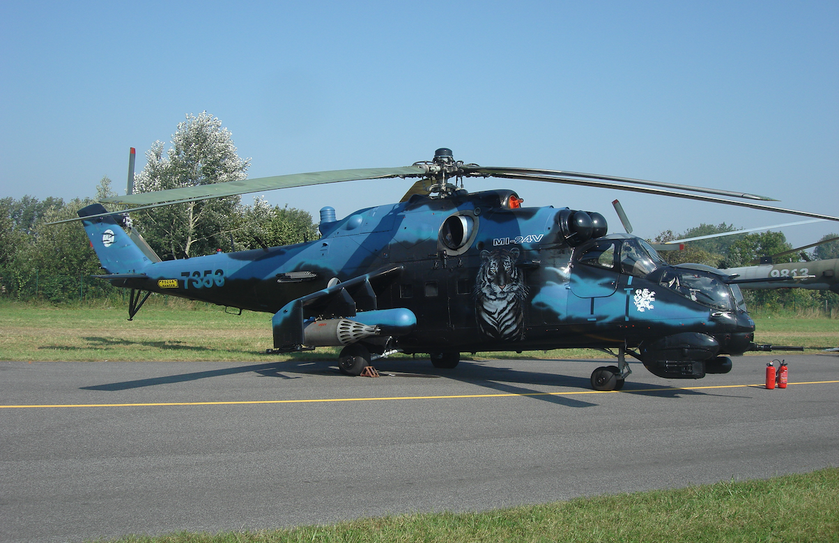 Mi-24 V nb 7353. 2011 rok. Zdjęcie Karol Placha Hetman