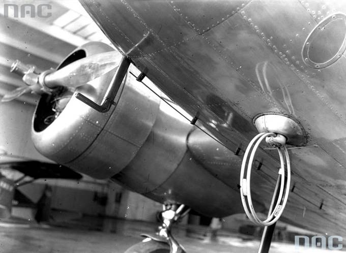 Lockheed L-10 Electra. 1937 rok. Zdjęcie Narodowe Archiwum Cyfrowe