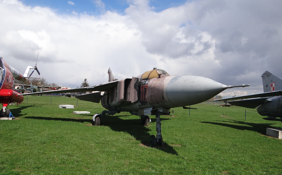 MiG-23 MF nb 117. Dęblin 2017 year. Photo by Karol Placha Hetman