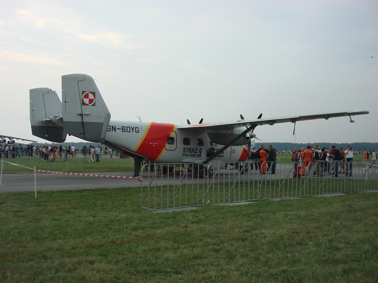 PZL M-28-05 Skytruck SN-60YG Border Guards. 2006r. – Polot