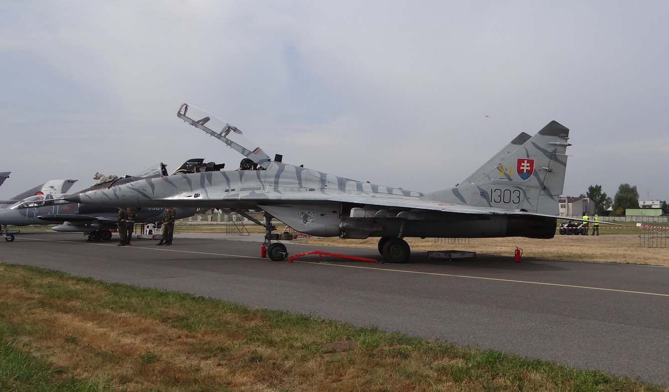 MiG-29 UB nb 1303 Słowcaja. 2015 rok. Zdjęcie Karol Placha Hetman