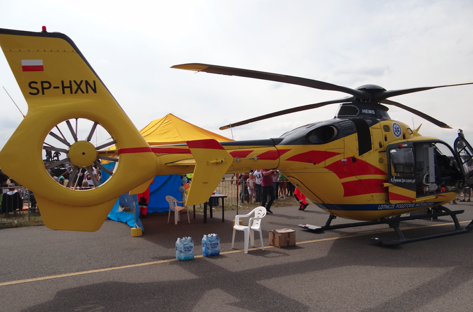 EC-135 SP-HXN 2015 rok. Zdjęcie Karol Placha Hetman