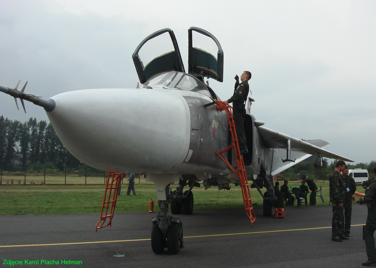 Sukhoi Su-24. 2009 year. Photo by Karol Placha Hetman