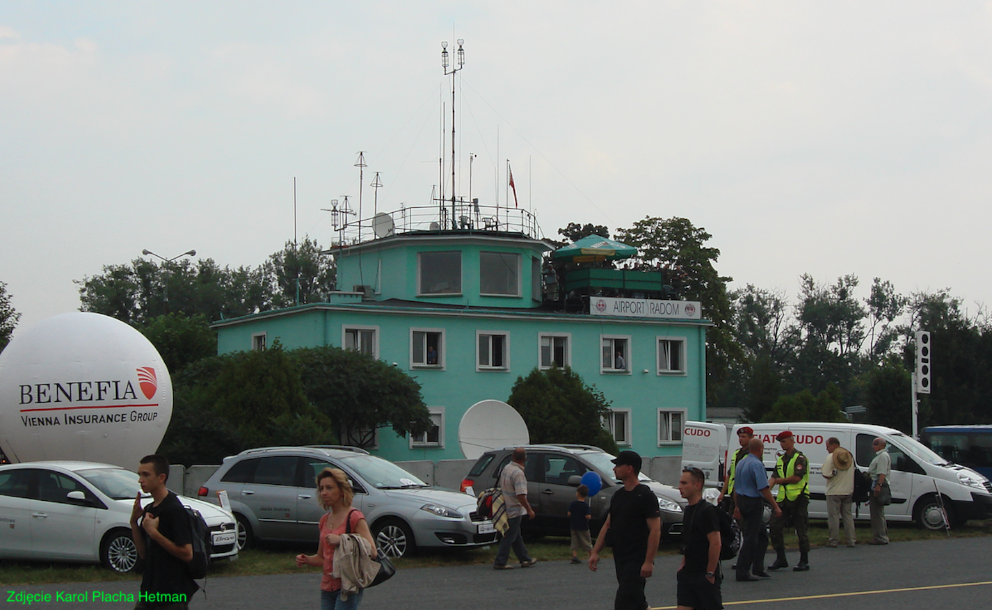 Radom airport. 2009 year. Photo by Karol Placha Hetman