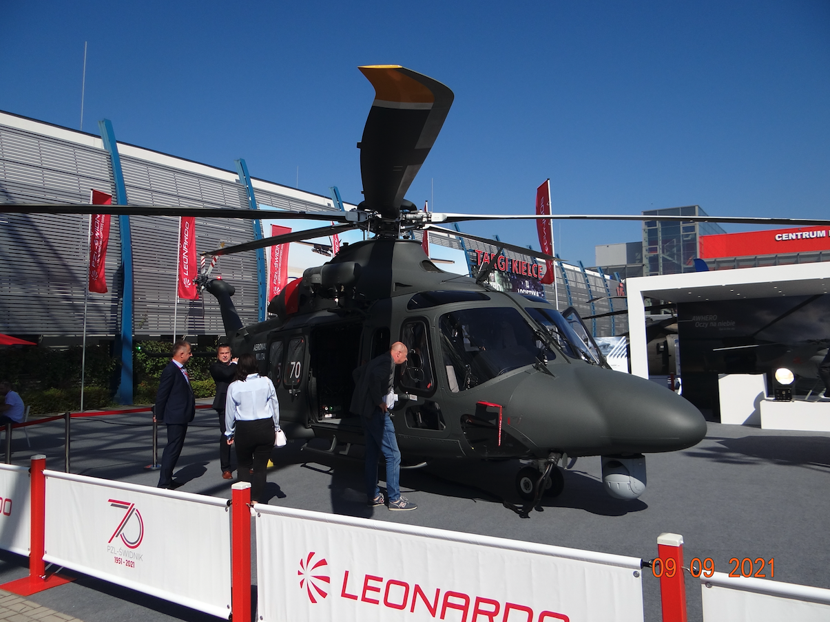 PZL Świdnik Leonardo Helicopters AW.139. 2021 rok. Zdjęcie Karol Placha Hetman