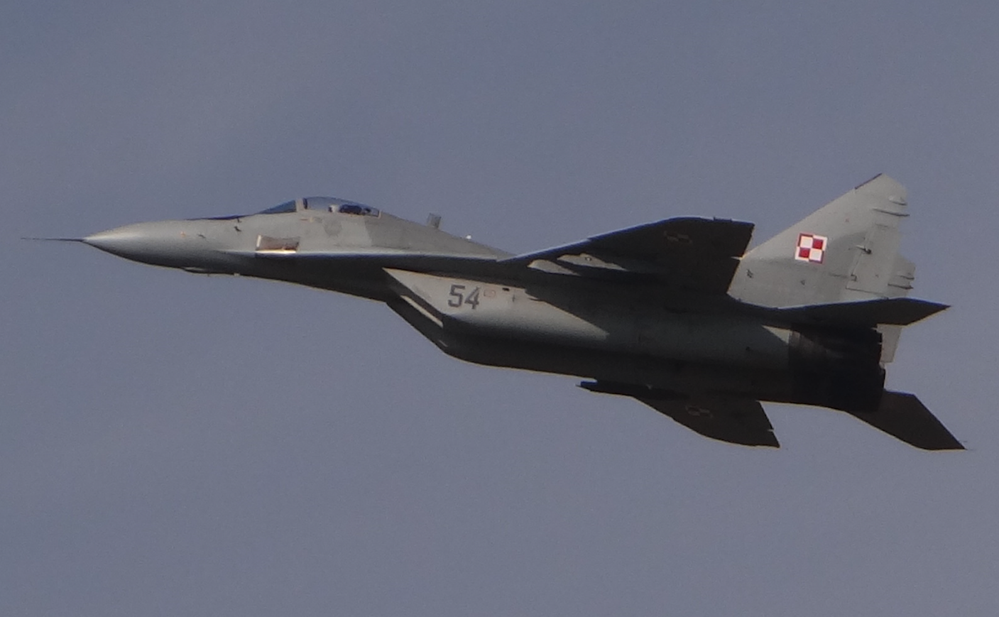 MiG-29 nb 54. 2017 year. Photo by Karol Placha Hetman