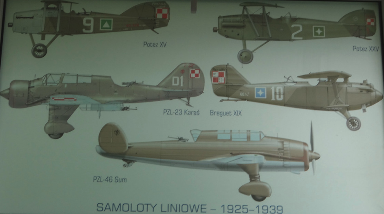 Samoloty liniowe 1925 - 1939. 2012 rok. Zdjęcie Karol Placha Hetman