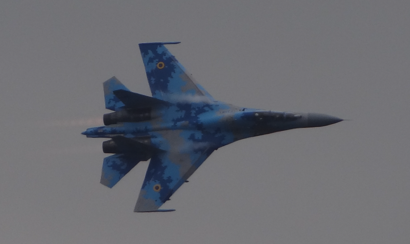 Suchoj Su-27 UB nb 71. Ukraina. 2018 rok. Zdjęcie Karol Placha Hetman