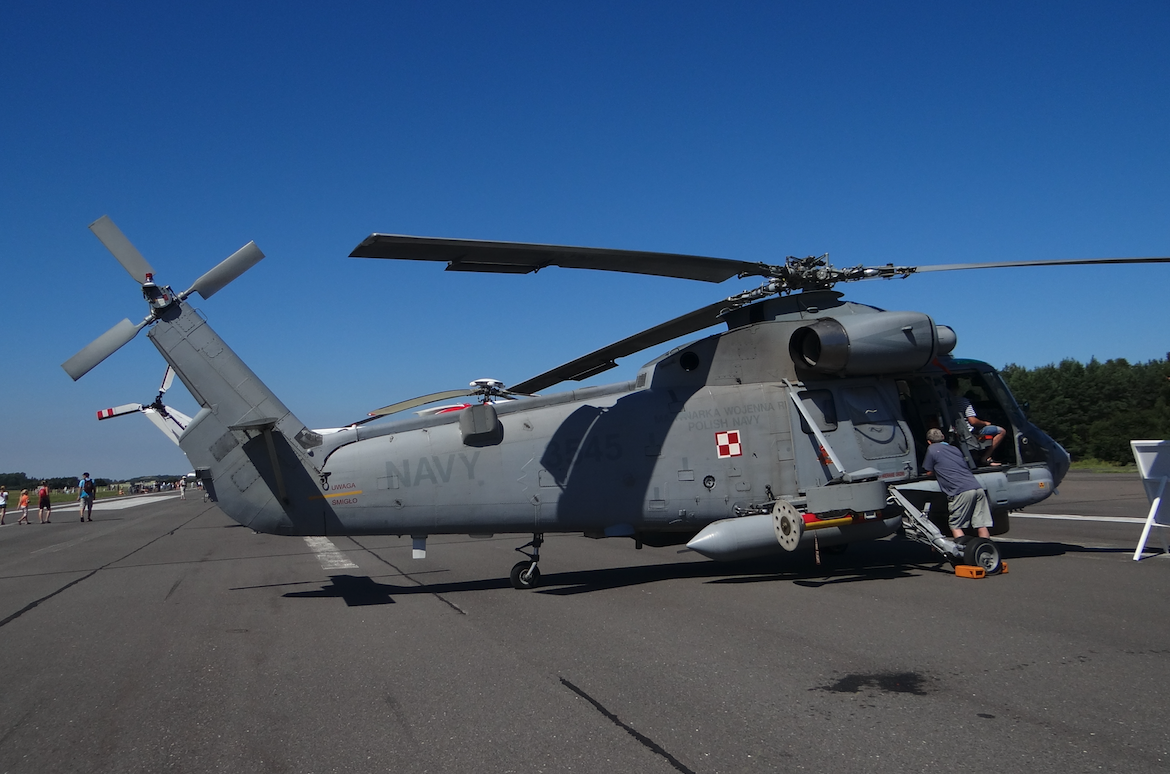 Kaman SH-2G Super Seasprite nb 3545. 2014 rok. Zdjęcie Karol Placha Hetman