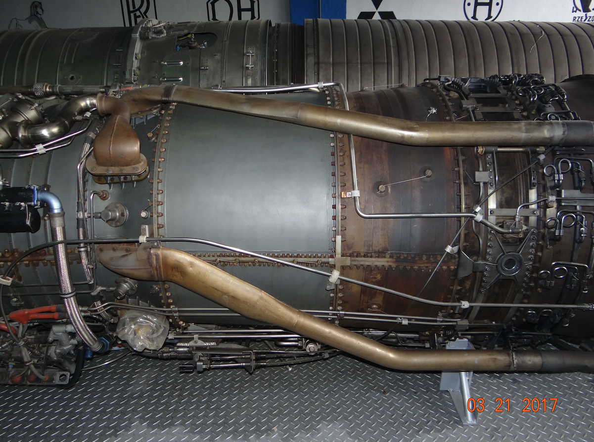 J79-GE turbojet engine – Polot