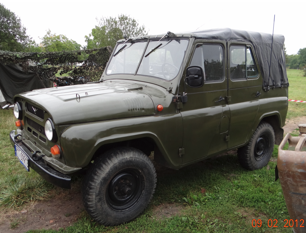 UAZ-469. 2012 rok. Zdjęcie Karol Placha Hetman