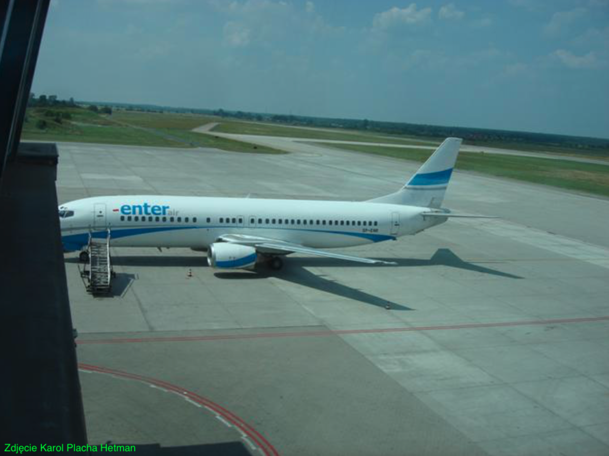 Katowice Airport. 2010 year. Photo by Karol Placha Hetman