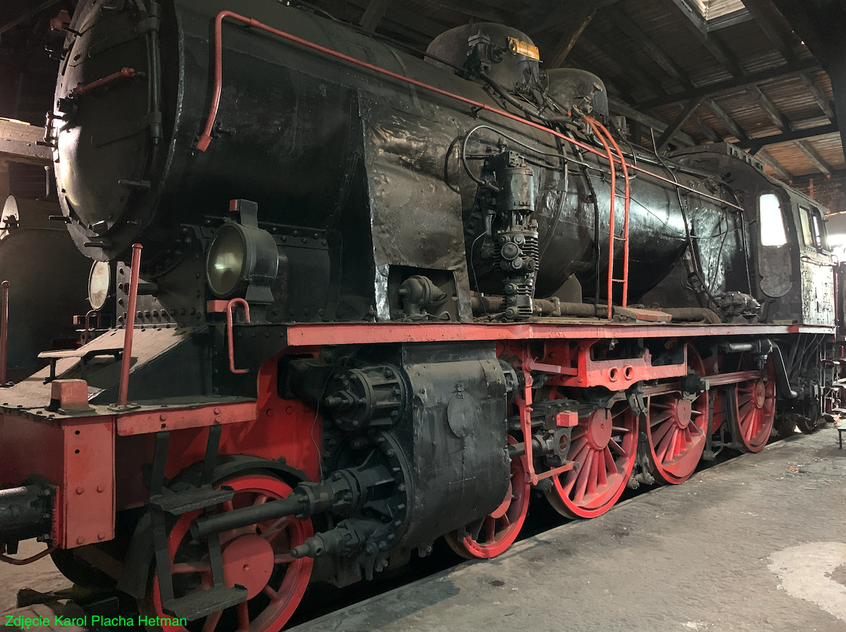 Steam Locomotive Ok22-23. 2022 year. Photo by Karol Placha Hetman