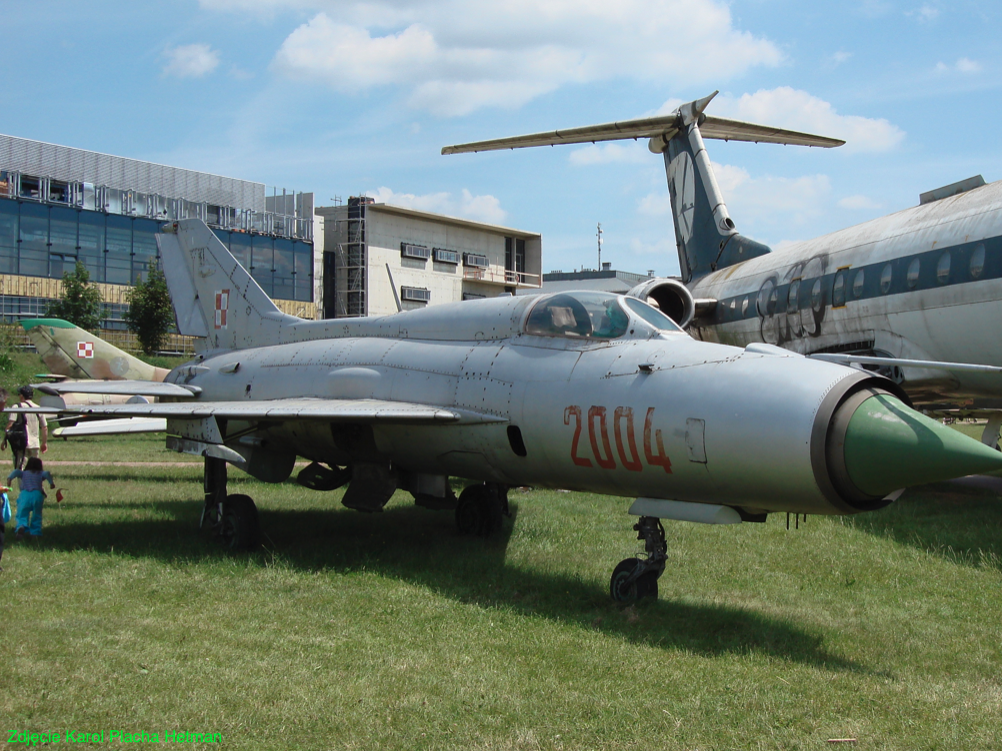 MiG-21 PF nb 2004. 2009 year. Photo by Karol Placha Hetman