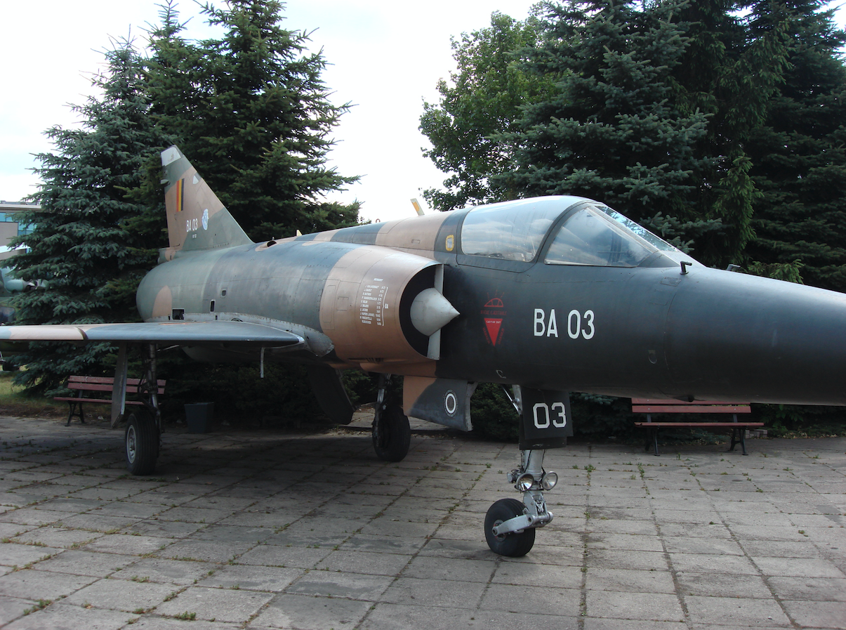 Mirage 5 BA 03. 2008 rok. Zdjęcie Karol Placha Hetman