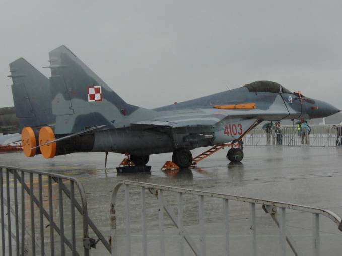 PL MiG-29 nb 4103 Krzesiny 2007r.