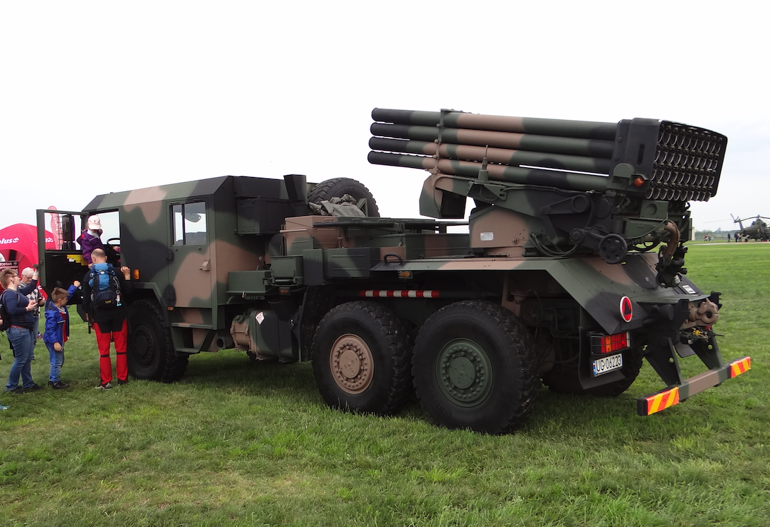 Wyrzutnia artyleryjska WR-40 Jelcz. Inowrocław 2019 rok. Zdjęcie Karol Placha Hetman