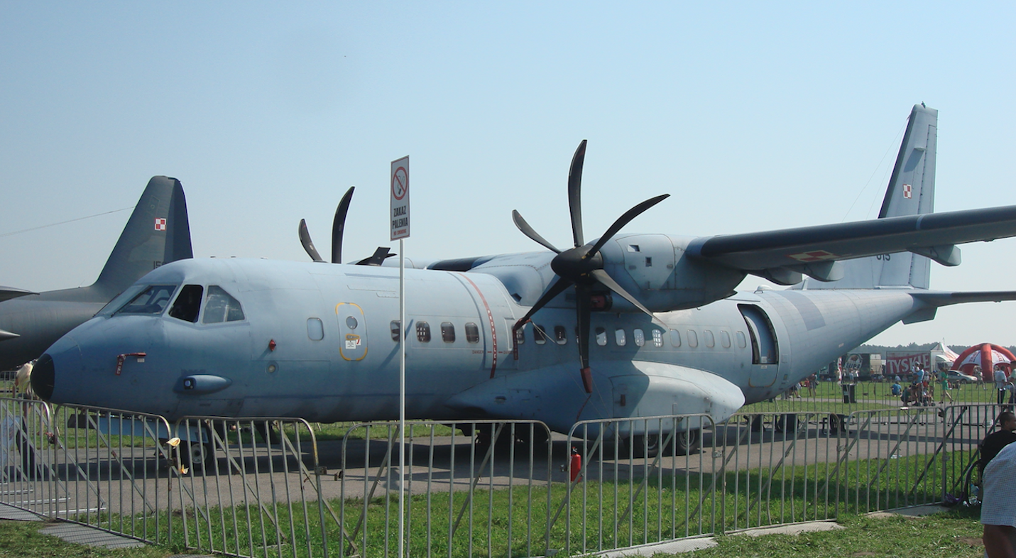 CASA C-295 M nb 015. 2011 rok. Zdjęcie Karol Placha Hetman