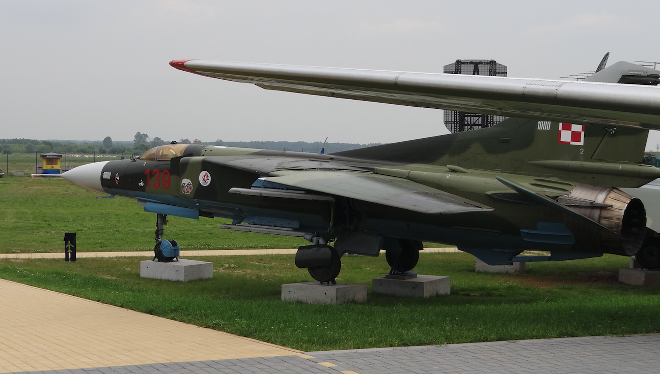 MiG-23 nb 139, Dęblin 2017 rok. Zdjęcie Karol Placha Hetman
