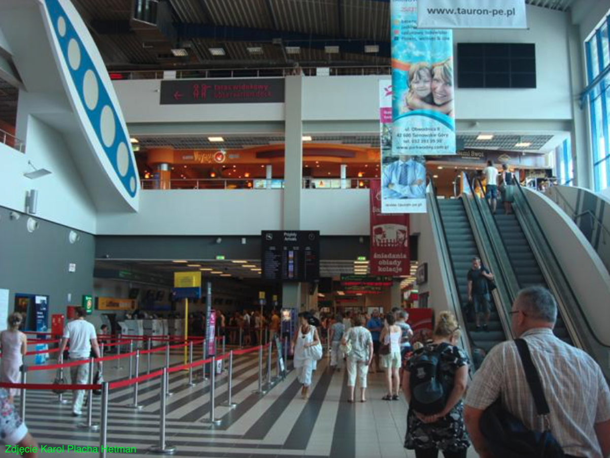 Katowice Airport. 2010 year. Photo by Karol Placha Hetman