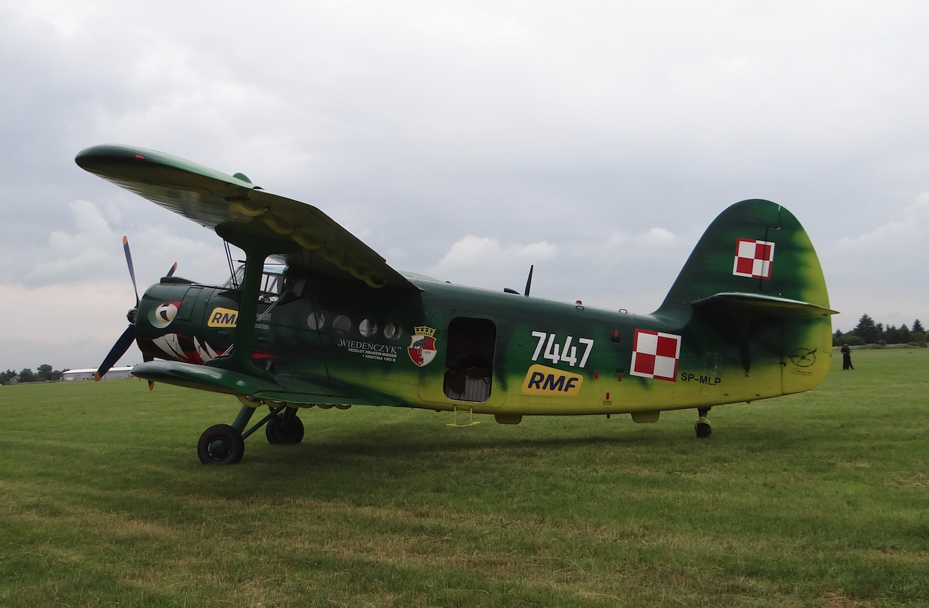 PZL An-2 nb 7447 "Wiedeńczyk". 2021 rok. Zdjęcie Karol Placha Hetman