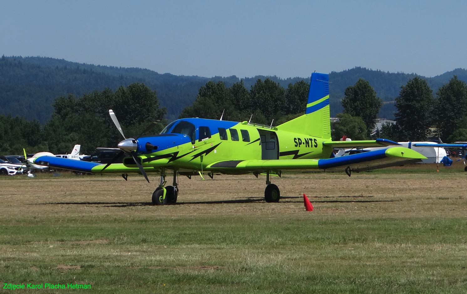 Pacific P-750 Xstol PAC, SP-NTS. 2023 rok. Zdjęcie Karol Placha Hetman