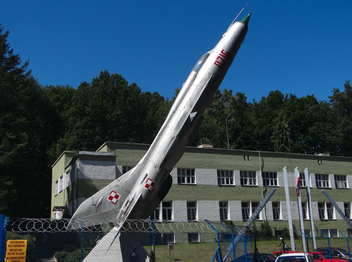 MiG-21 PF nb 0716. Babie Doły 2014. Photo by Karol Placha Hetman