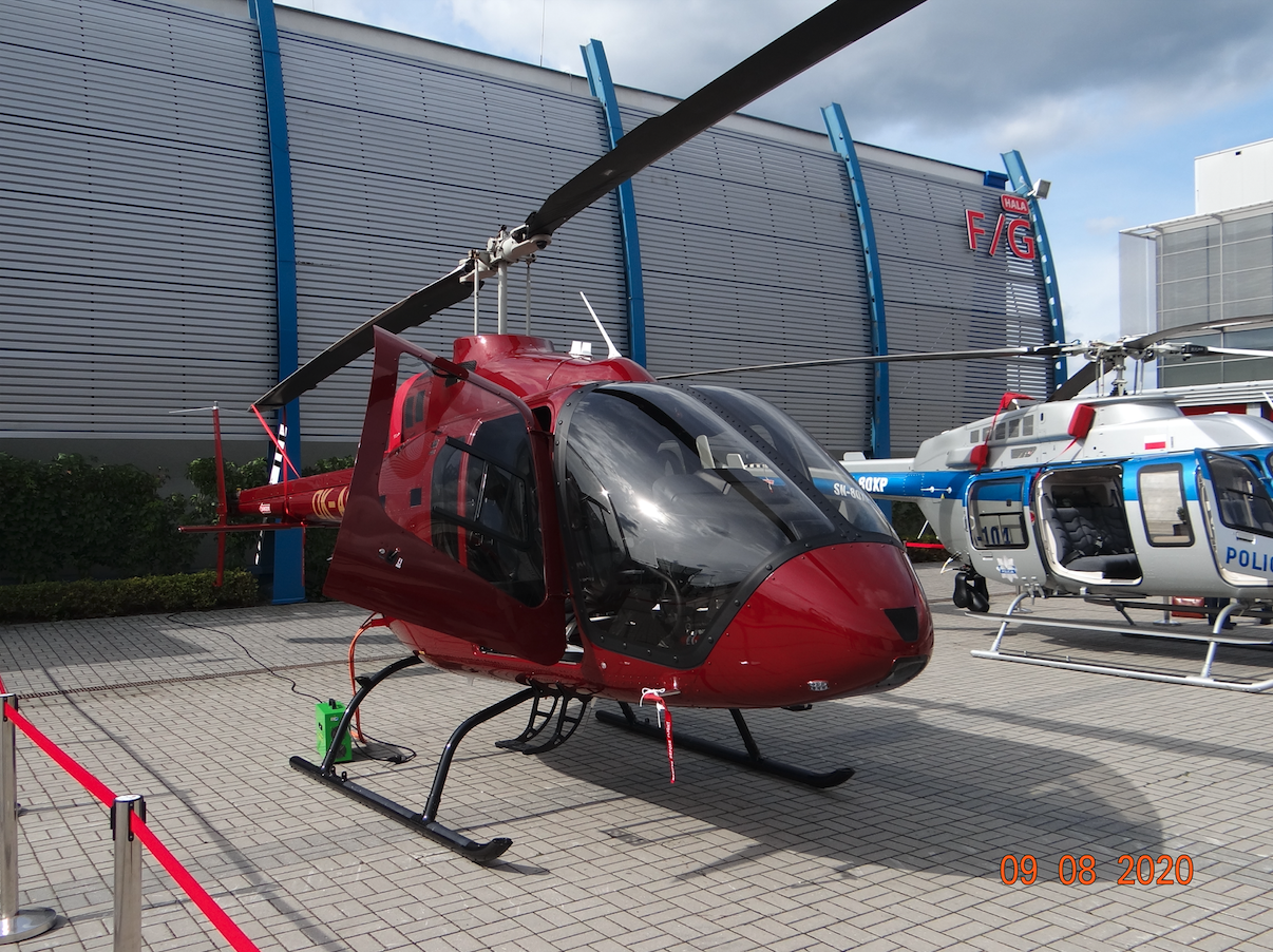 Bell 505 Jet Ranger X. 2020 year. Photo by Karol Placha Hetman